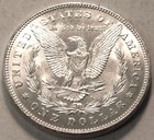 1878 7/8 TF Morgan Silver Dollar, Uncirculated 7 Over 8 Tail Feathers Better $1 — photo 2
