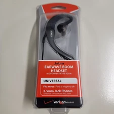 Verizon Wireless Jabra Earwave Universal Boom Headset 2.5mm Audio Jack NEW
