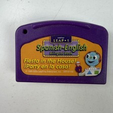LeapFrog LeapPad 1 Spanish-English Bilingual Book Fiesta in the House Game
