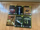 Original Xbox Star Wars Game Lot Obi-Wan Jedi Outcast Episode III Clone Wars
