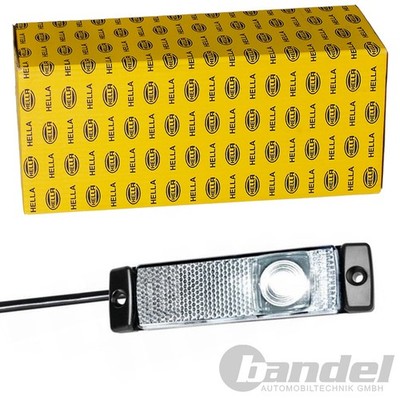 HELLA POSITIONSLEUCHTE MIT POSITIONSLICHT (LED) MIT RÜCKSTRAHLLICHT 24V LED 2PG