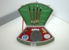 Chinese Calligraphy Set Brushes Ink Stone Seal Sumi-e Shodo Kanji Art Practice
