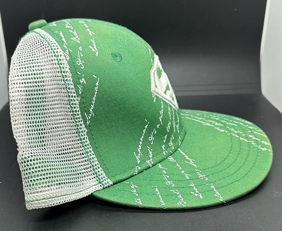 Gorra Superman DC Comics Virtis Superhéroe Verde y Blanco Ajustada (Talla M) Foto 3 de 4
