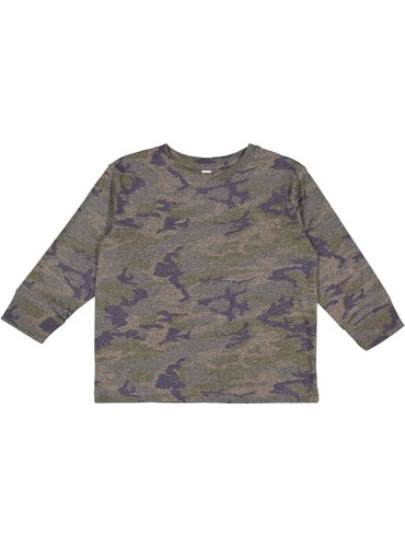 Rabbit Skins RS3302 Toddler Long Sleeve Fine Jersey Tee Stylish T-Shirt - Picture 17 of 19
