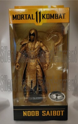 Mortal Kombat Series 6 Noob Saibot PLATINUM EDITION Action Figure Gold Variant