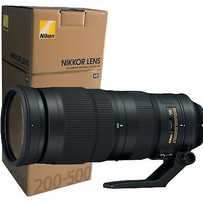 New Nikon Af S Nikkor 0 500mm F 5 6 E Ed Vr Lens Ebay