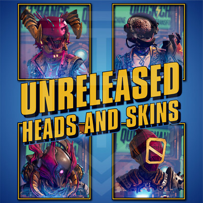 Borderlands 3 [UNRELEASED HEADS & SKINS] New Unobtainable Cosmetics ANY PLATFORM