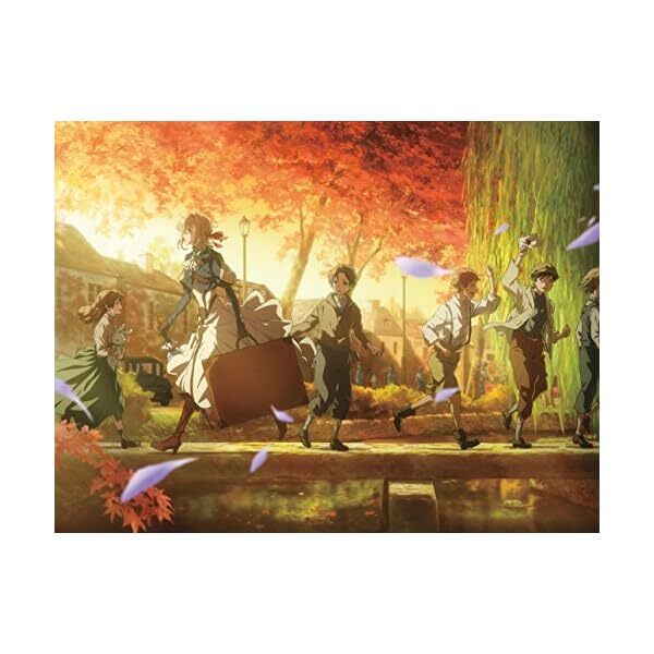 Violet Evergarden Vol.3 First Limited Edition Blu-ray Booklet Post Card Japan