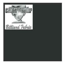 CHAMPIONSHIP COUTURE POOL TABLE CLOTH 7FT CALVIN DARK GRAY 