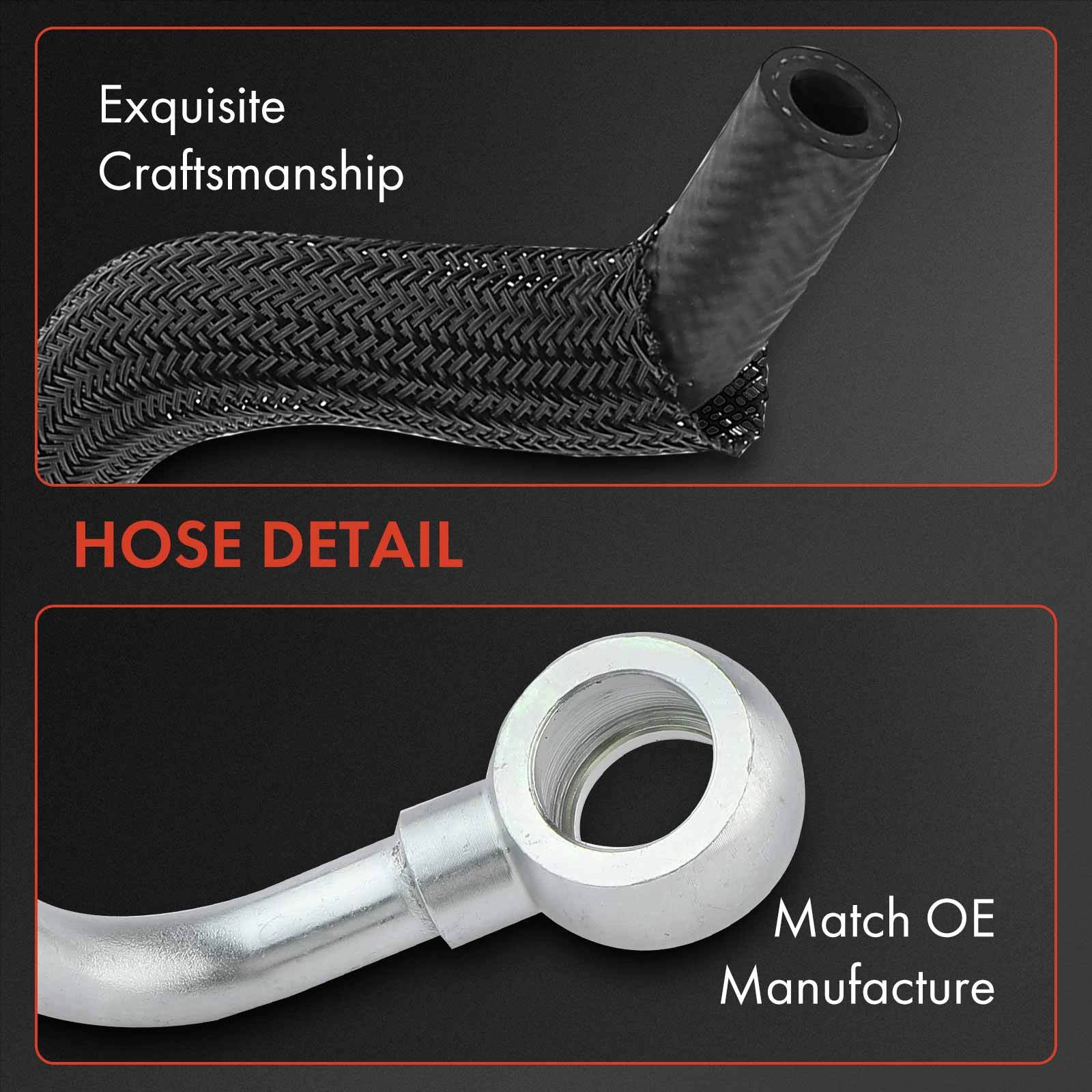 Power Steering Return Line Hose Assy for Audi A6 06-11 A6 Quattro 05-11 ...