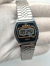 NOS OROLOGIO AGAY LCD QUARTZ -