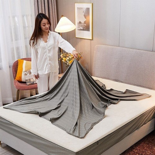 Mattress Cover Six-Sided With Zipper Fitted Sheet Queen/King /Twin Bed Sheet - Picture 6 of 29