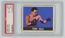1948 Leaf Boxing Tony Zale #15 • PSA 6.5 EX-MT+