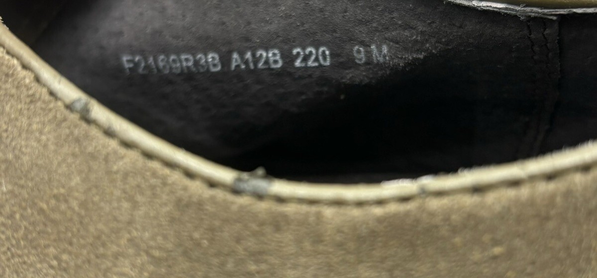 John Varvatos Star USA Sid Eva Suede Derby Taupe Brown Oxford Men Size 9 M John Varvatos Shoes Mens Size 8 M Sid Eva Brown Suede Derby  main image 2