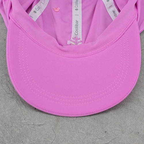 Coolibar Kids Surfs Up All Sports Pink Hat S / M Outdoor Wear Cap UPF 50+ - Picture 9 of 16