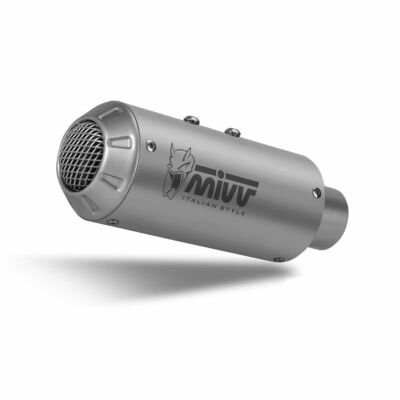 Schalldämpfer Slip-On MIVV Mk3 Genehmigt Inox für Kawasaki Z 900 A2 2017-2024