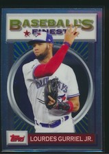 2020 Topps Baseball's Finest Flashbacks #125 Lourdes Gurriel Jr. Blue Jays