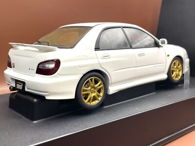 RARE* 1/18 AUTOart 2001 Subaru New Age Impreza WRX STI (White) JDM