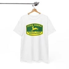 Vintage Inspired Retro Farming Quality Equipment Unisex Heavy Cotton Tee