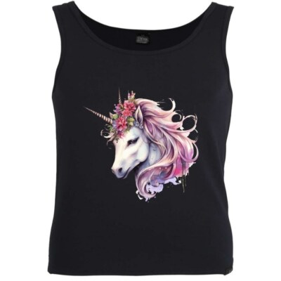 Tank Top Einhorn Fabelwesen Pferd Märchen Unicorn Kuscheltier Traumland 401931s