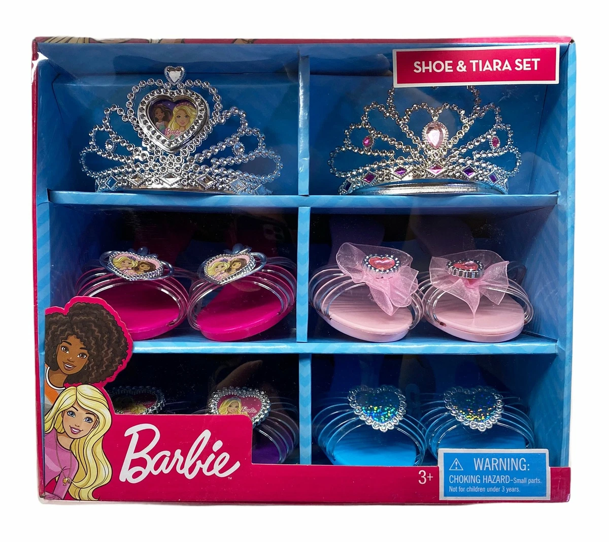 Barbie shoe 2024 and tiara set
