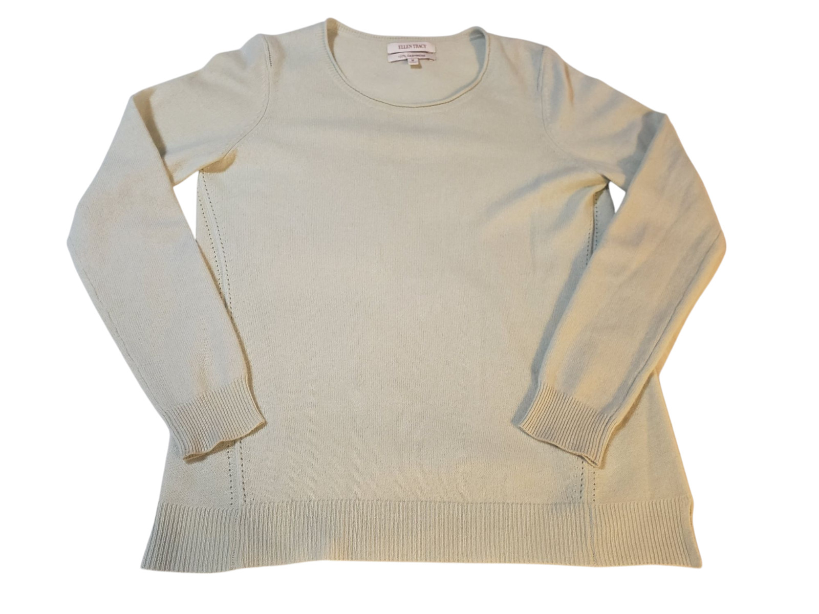 Ellen Tracy Cashmere Womens Pullover Basic Knitte… - image 1