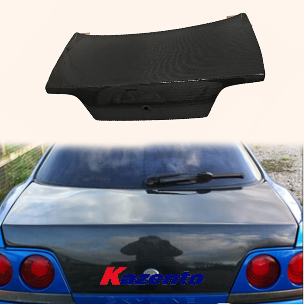 Carbon Fiber For Nissan Skyline R33 GTR GTS Rear Trunk Boot Lid