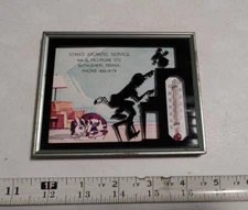 Vintage Stan's Atlantic Service Bethlehem PA Advertising Thermometer Picture