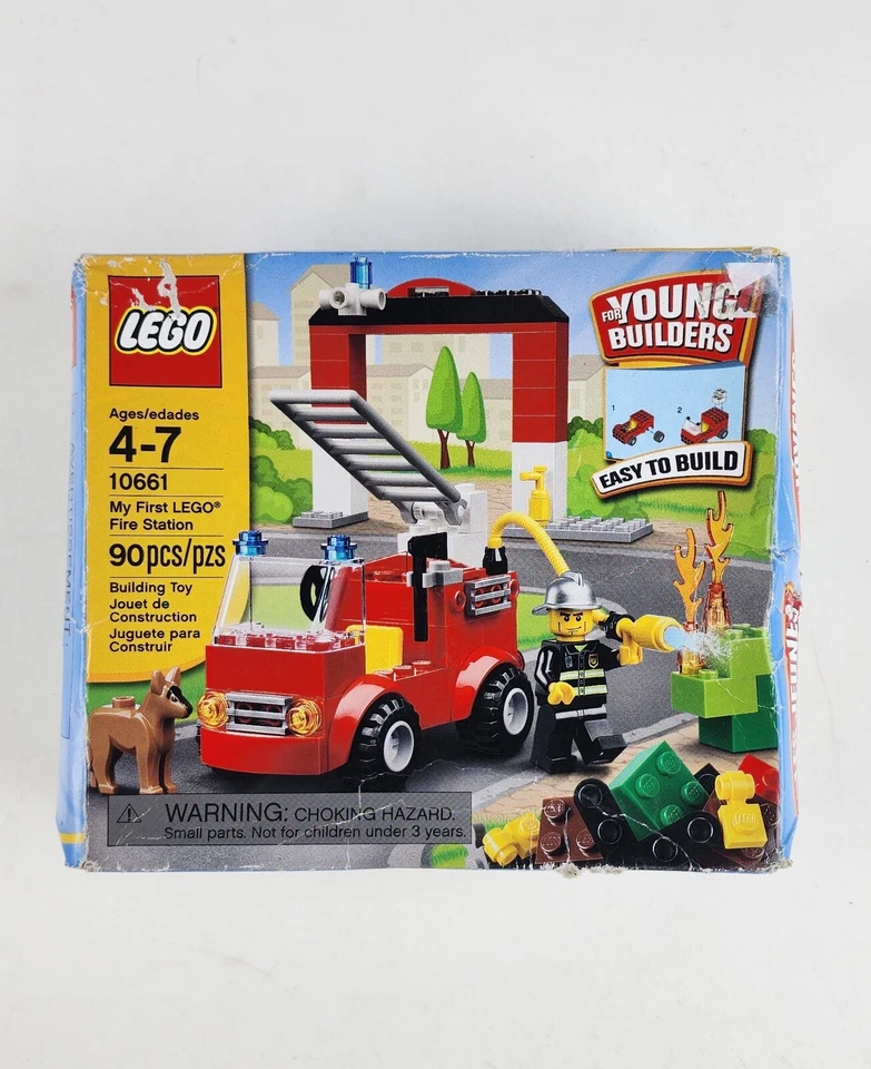 LEGO 10661 For Young Builders My First Lego Fire Station Factory Sealed 90 pcs - Image 2 of 4