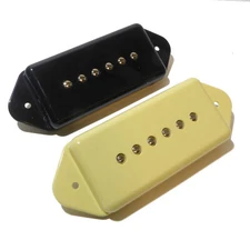 Electric guitar pickup ARTEC P90 Dog eared black or cream 48mm & 50mm poles