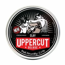 Uppercut Deluxe Clay, Strong Hold, Low Shine, 2.1 Oz.