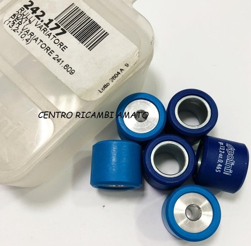 Rulli Varitore 15x12 G 4,7 - Ricambio Per Trasmissione Moto E Scooter - Foto 3