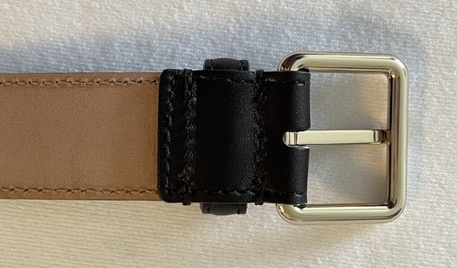 Gucci Women's Brown Leather Belt - Size 36 / 90 - Picture 4 of 12