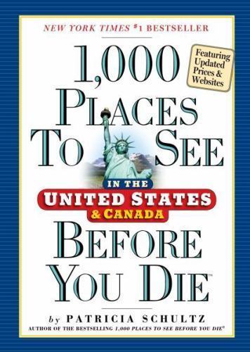 1,000 Places to See in the United St- 9780761189435, Patricia Schultz, paperback