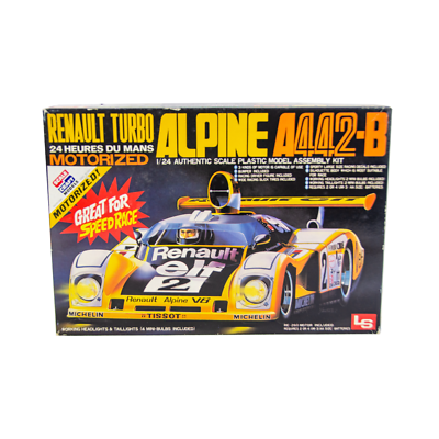 Rare Vintage LS 1:24 Scale Renault Alpine A442-B Plastic Rare Vintage LS 1:24 Scale Renault Alpine A442-B Plastic