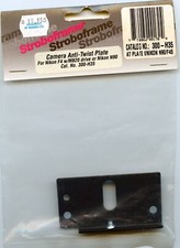 Stroboframe Anti-twist plate for Nikon F4 w/MB20 drive or Nikon N90 or F90 NIB