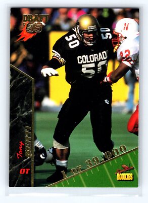 1995 Signature Rookies Draft #8 Tony Berti Colorado Buffaloes