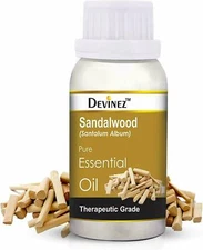 Devinez Sandalwood (Chandan) Essential Oil, 100% Pure, Natural & Undiluted,100mL