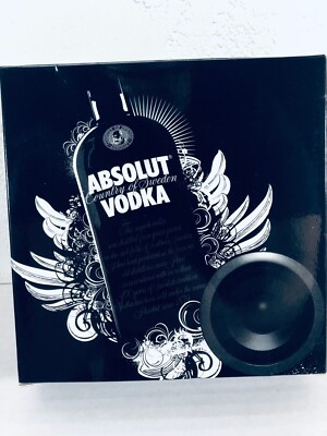 ABSOLUTE Vodka MP3 Buildable Portable Speakers - NEW