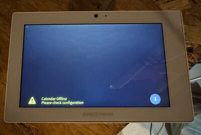 Crestron TSS-7-W-S 7 in. Room Scheduler Touch Panel WHITE