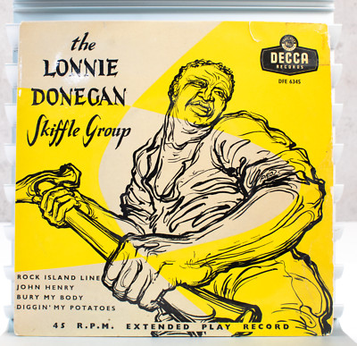 Lonnie Donegan 45 rpm Decca Record Skiffle Group