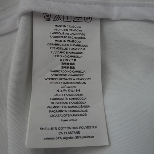 Michael Kors Cropped Pants Women's Plus Size 24W White Stretch - Picture 10 of 12
