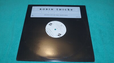 Robin Thicke ft Busta Rhymes & Pharrell Wanna Love You Girl Remix VINYL Promo