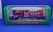 1999 Hess Miniature Mini Fire Truck - Brand New in Box