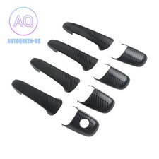 Carbon Fiber Style Door Handle Cover Trim For Mazda 3 2004-2009 Mazda 6 2002-08