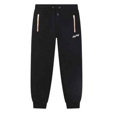 HUGO BOSS KIDS BLACK HUGO BOSS JOGGING BOTTOMS J24864 09B