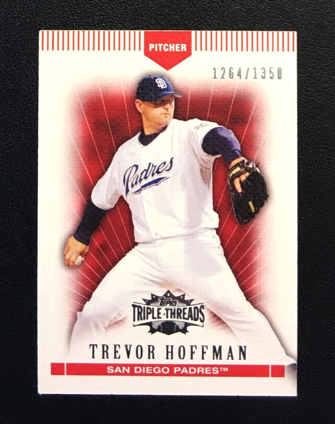 2007 Topps Triple Threads /1350 Trevor Hoffman #37 HOF EX