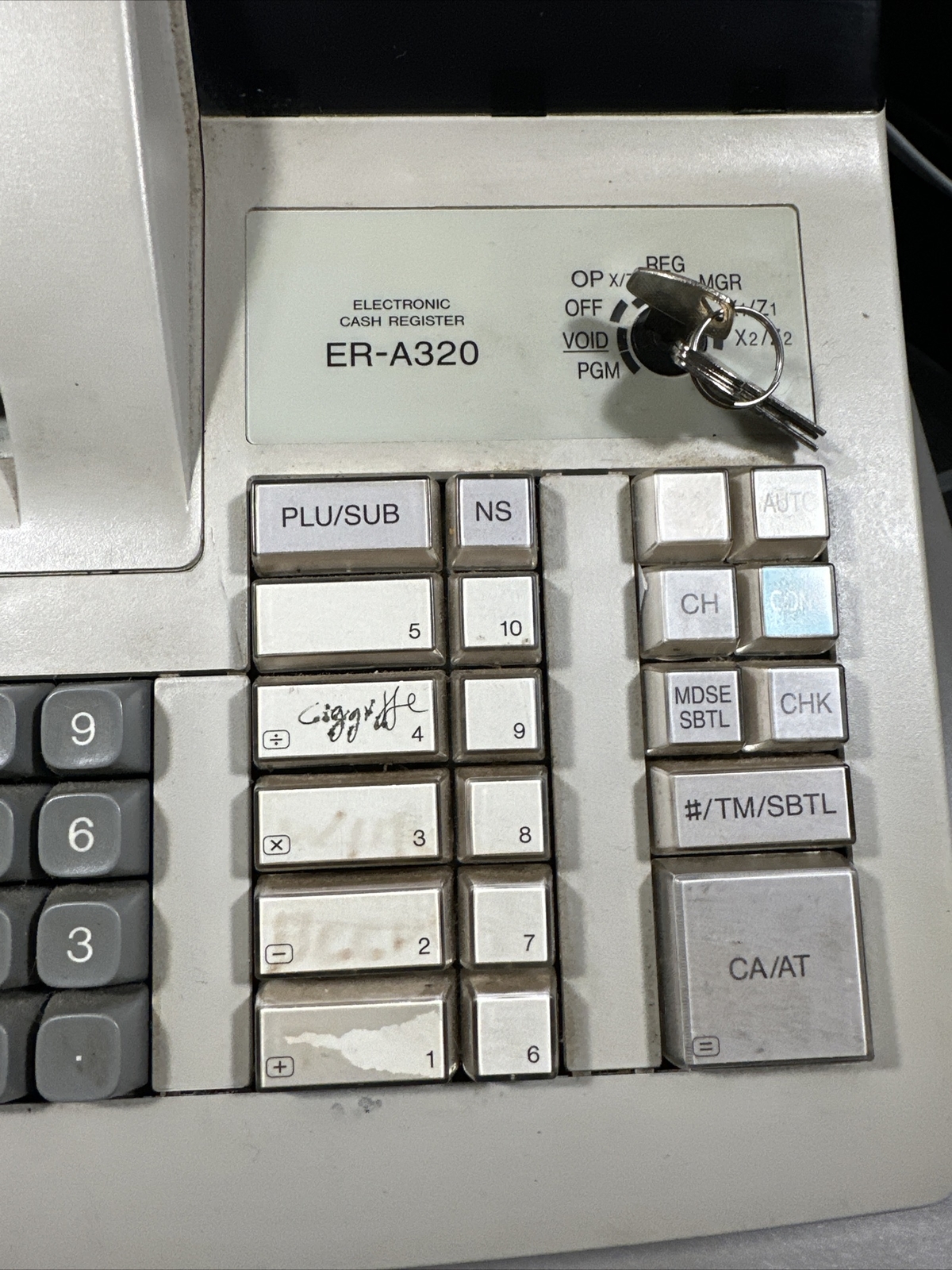 Sharp Electronic Cash Register ERA320 eBay