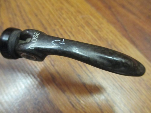 STANS QUICK RELEASE REAR CARBON SKEWER 9mm - Picture 2 of 2