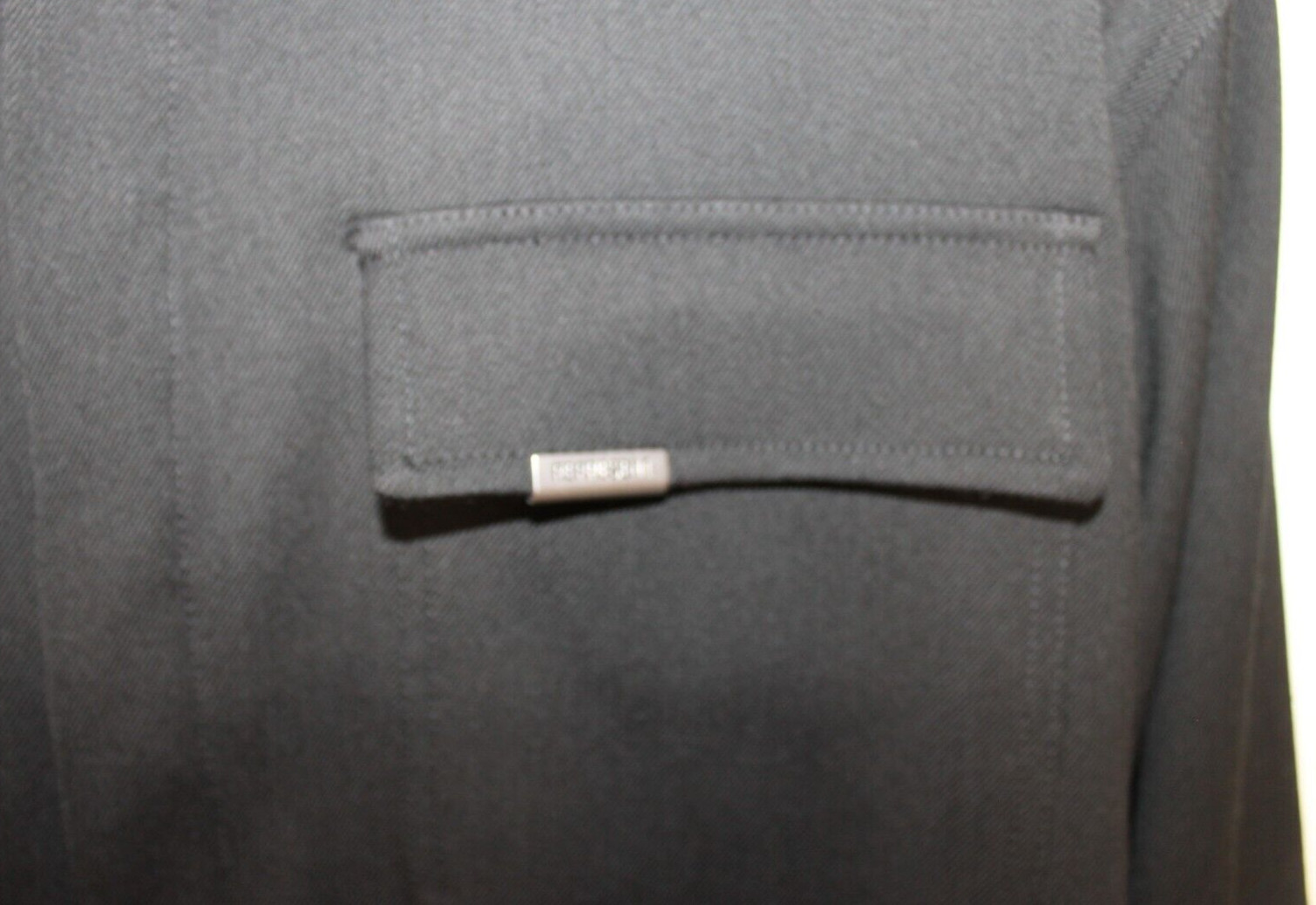 REPRESENT JACKET MEN SIZE MEDIUM BLACK SNAP FRONT… - image 5